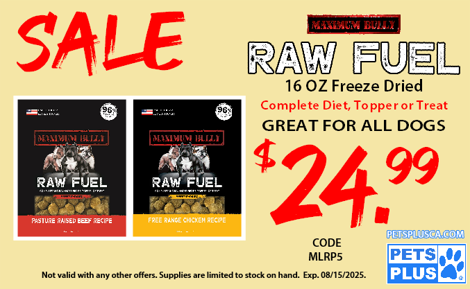 Maximum Bully Raw Fuel promotion