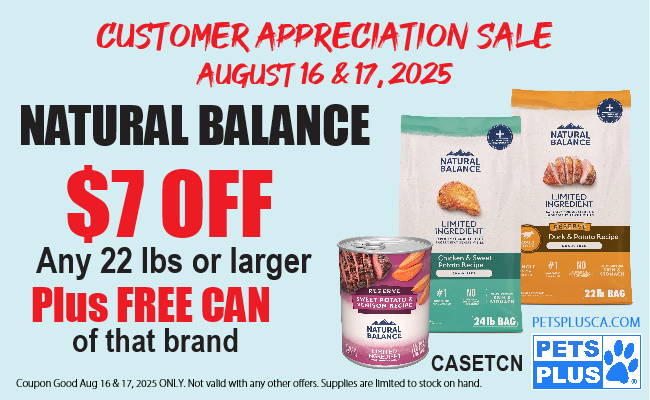 CAS Natural Balance 0825