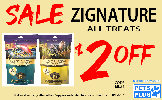 Zignature Treats promotion