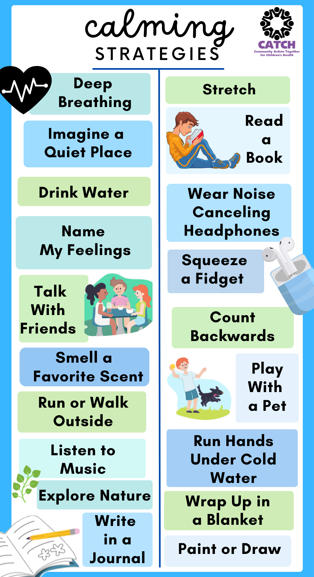 CATCH Coping Kits Parent Teacher Information 6th Grade