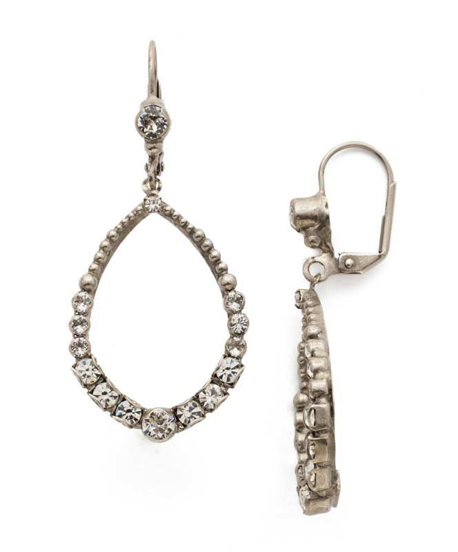 Drop a Hint Crystal Earrings