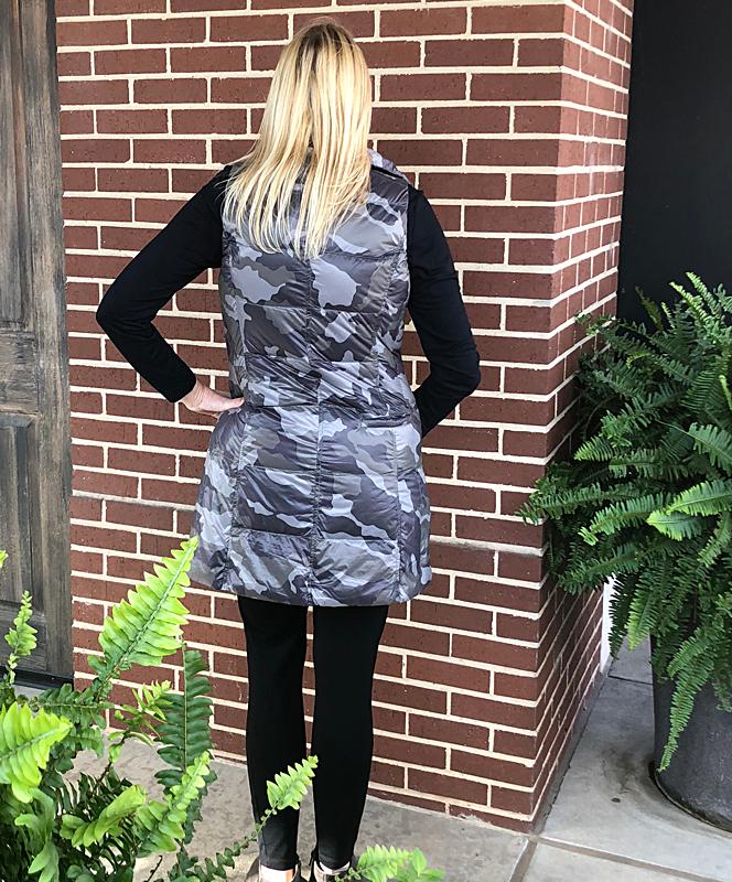 Camo Nylon Vest