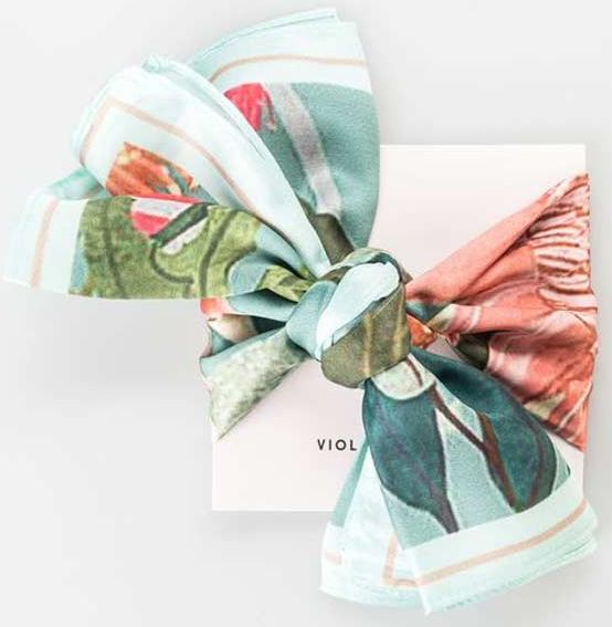 Camilla Watercolor Scarf with Accessory Pack