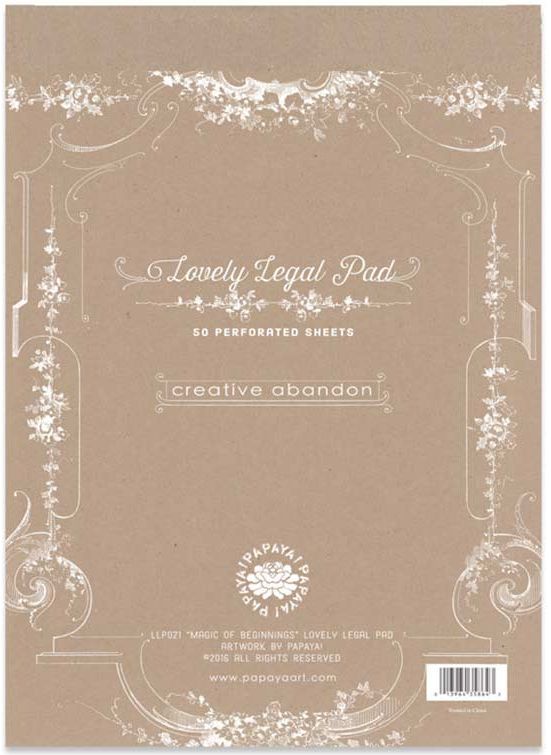 Magic of New Beginnings Legal Pad