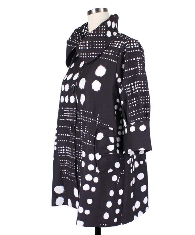 Dalmation Dots Swing Jacket