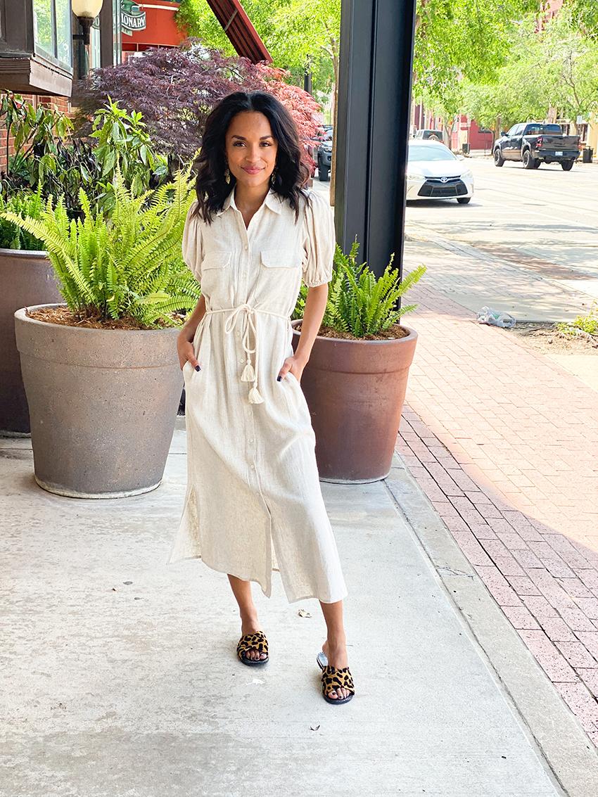 Austin Midi Shirt Dress