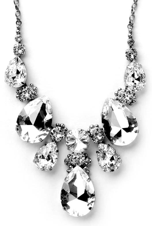 Sorrelli - Teardrop Triangle Bib Necklace