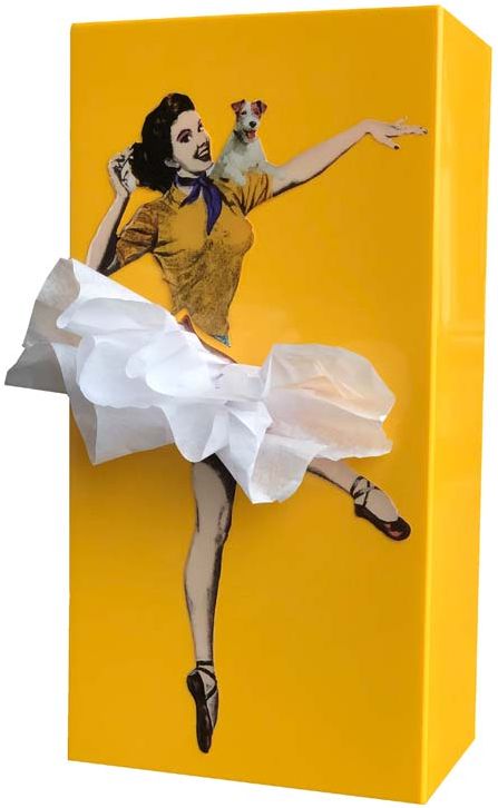 Mustard Tissue Up Box