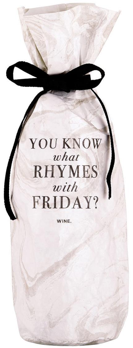 You know what rhymes with Friday