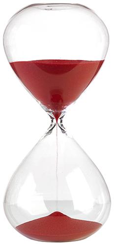 Red Sand Hourglass