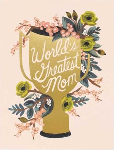 World's Greatest Mom Card