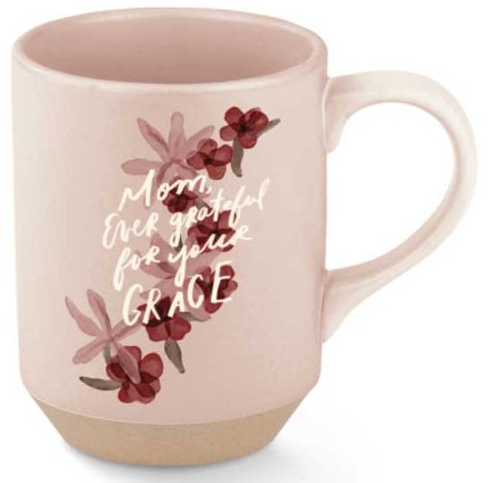 Mom Grateful Stoneware Mug