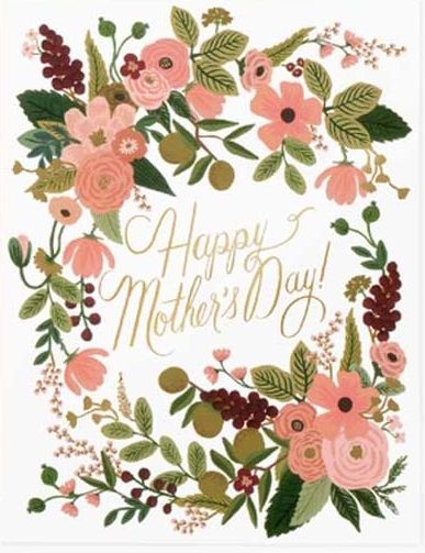 Floral Mother's Day Card