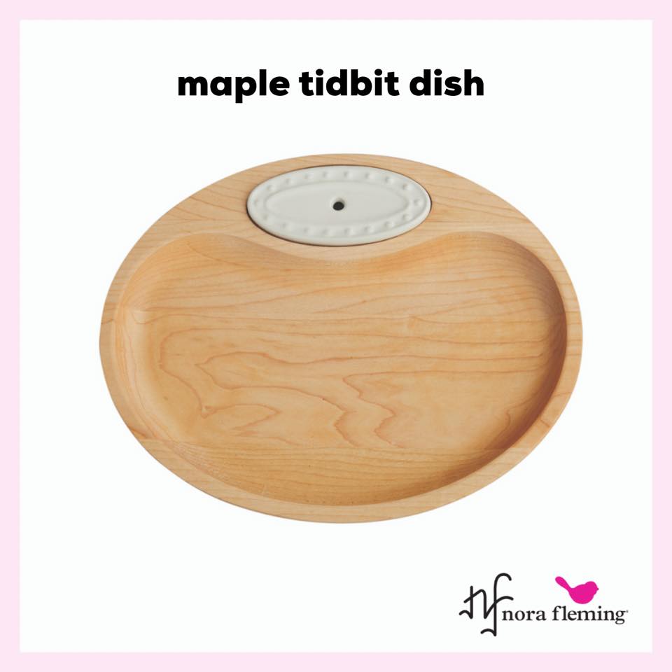 Nora Fleming Maple Tidbit Dish