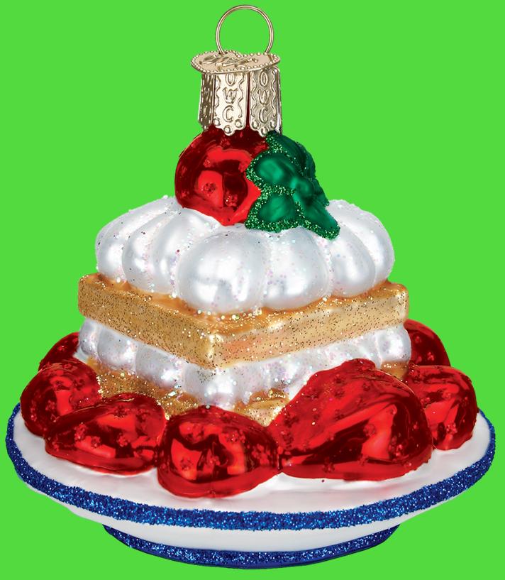 Old World Christmas Strawberry Shortcake