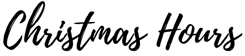 Christmas Hours