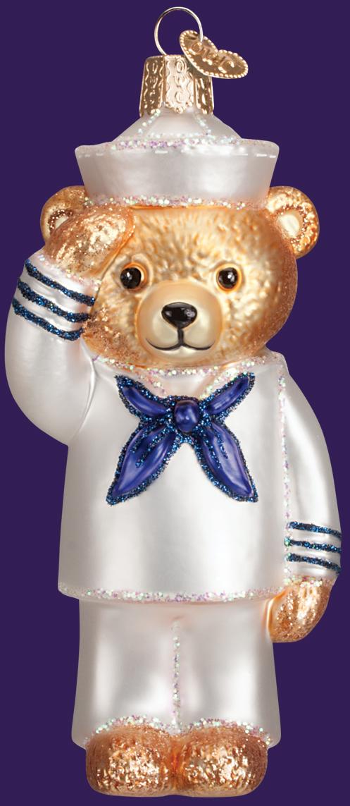Old World - Navy Bear