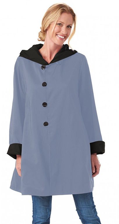 Madison Coat Dusk Blue Jet