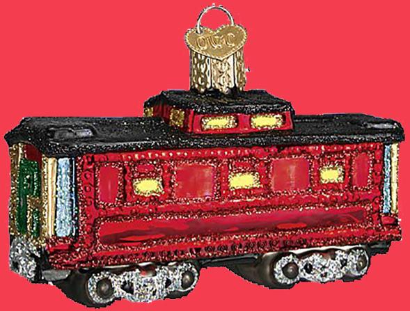 Old World Train Caboose
