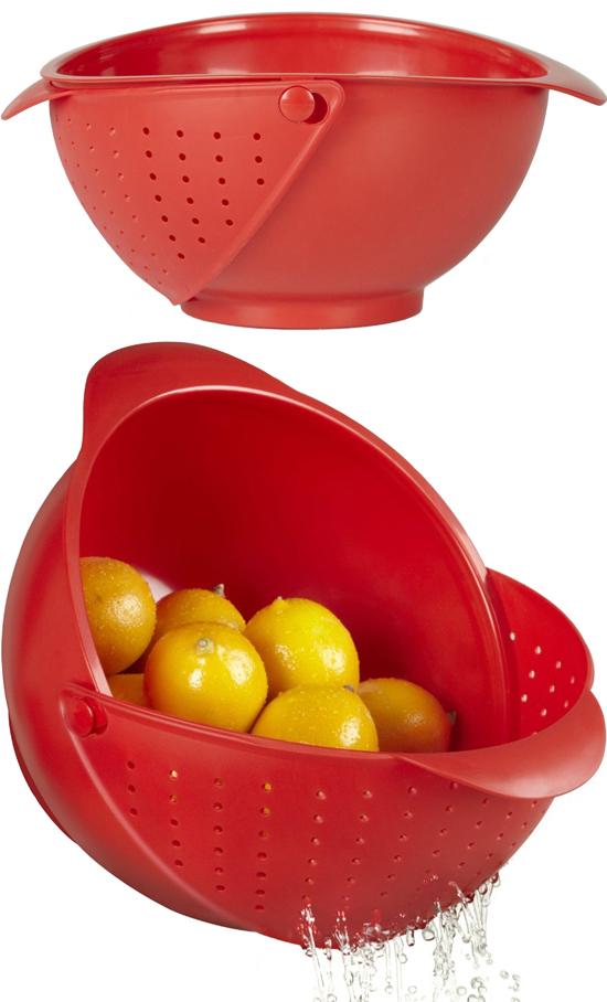 Rinse Bowl and Strainer