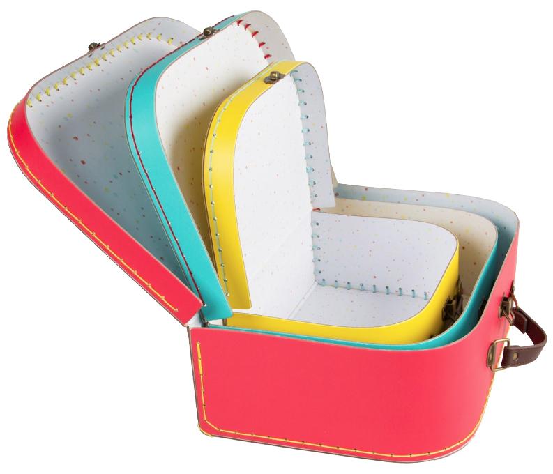 Bright Vintage Suitcases