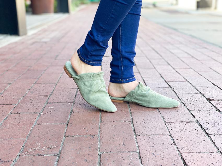 Vienna Paper Bag Style Mule
