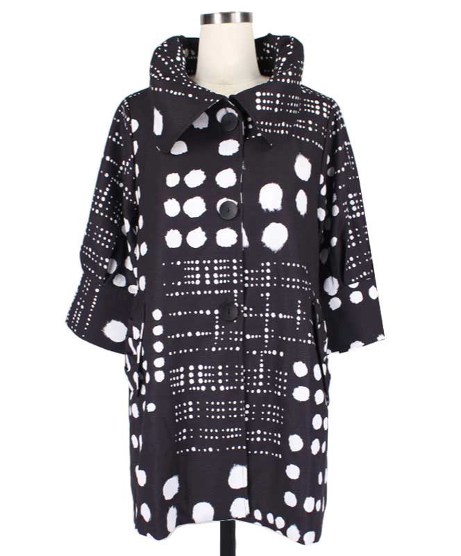 Dalmation Dots Swing Jacket