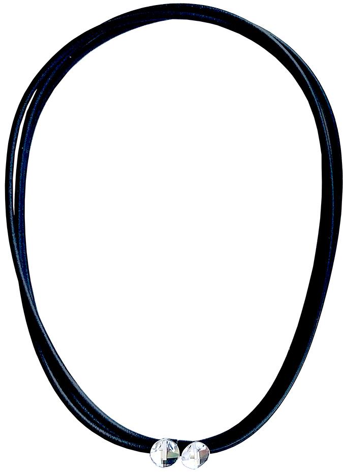 Double Crystal Necklace
