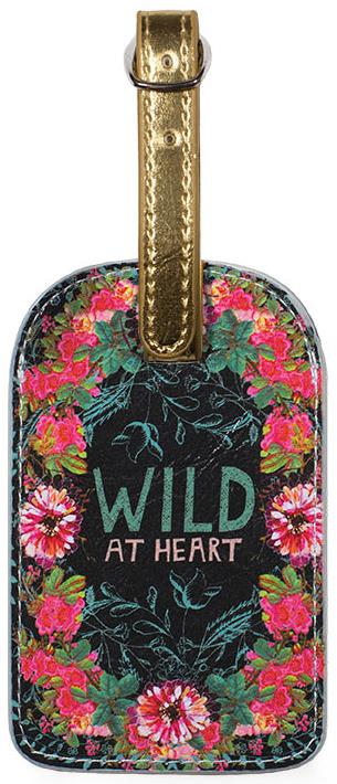 Wild at Heart Luggage Tag