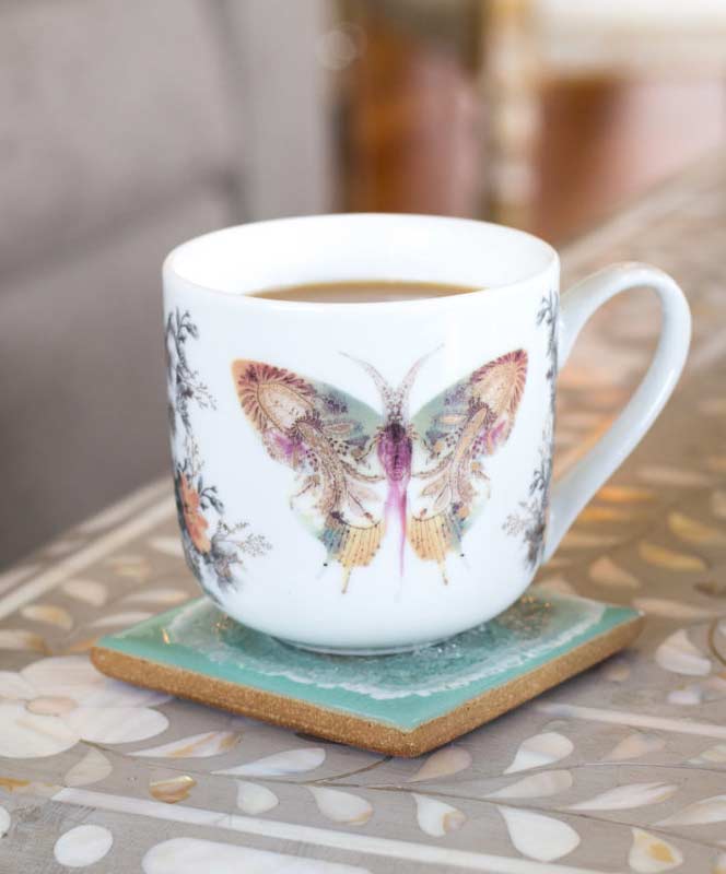 Paisley Butterfly Mug