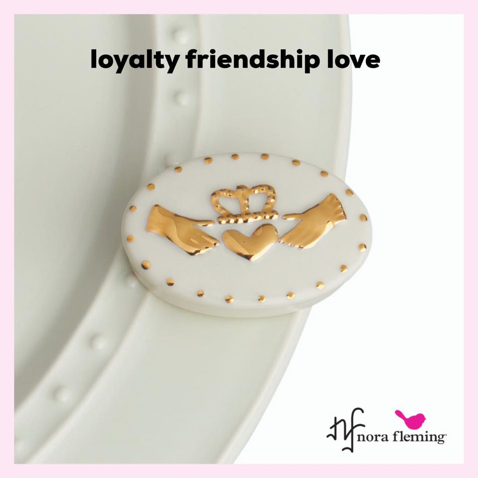 Nora Fleming Loyalty Friendship Love Mini