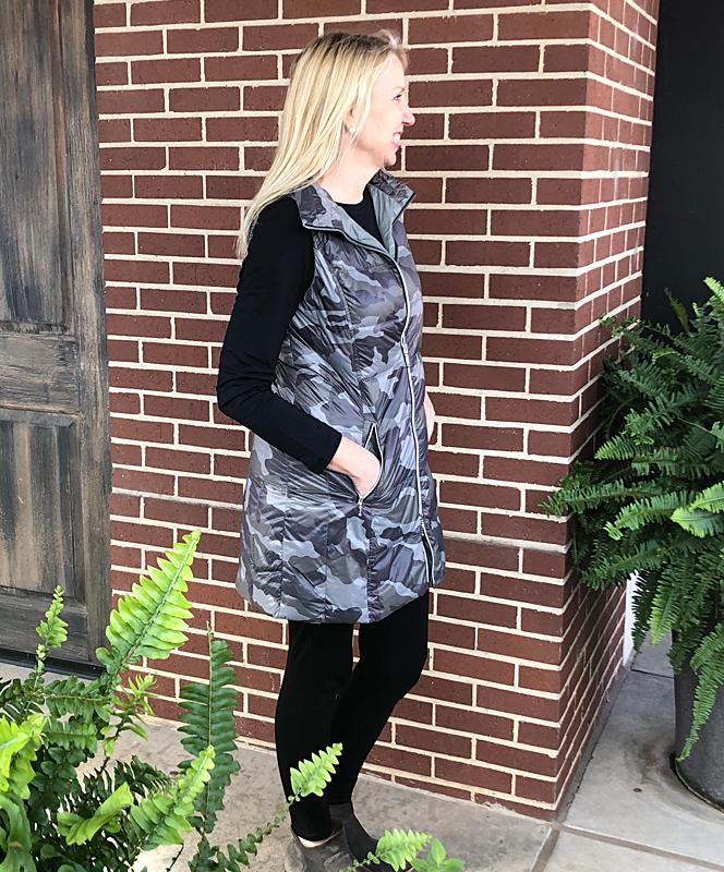 Camo Nylon Vest