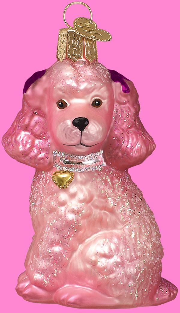 Old World Pink Poodle