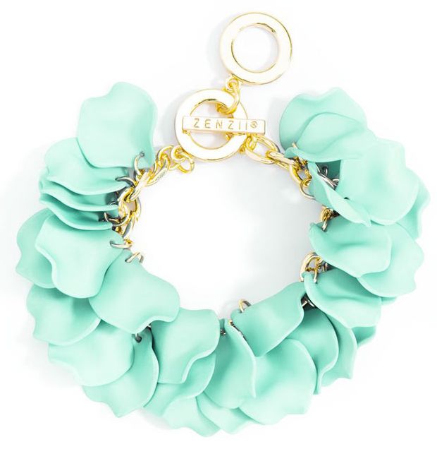 Mint Petals Bracelet