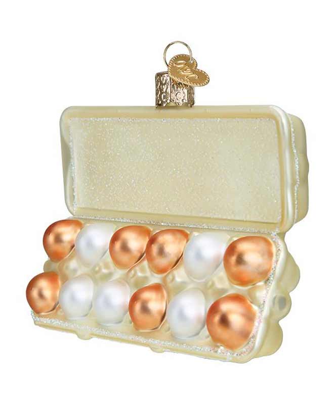 Old World - Egg Carton Ornament