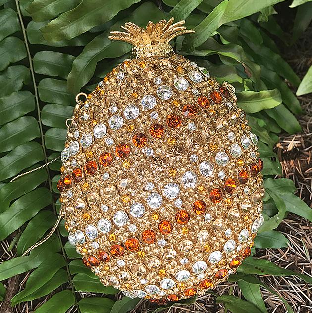 Jeweled Pineapple Handbag