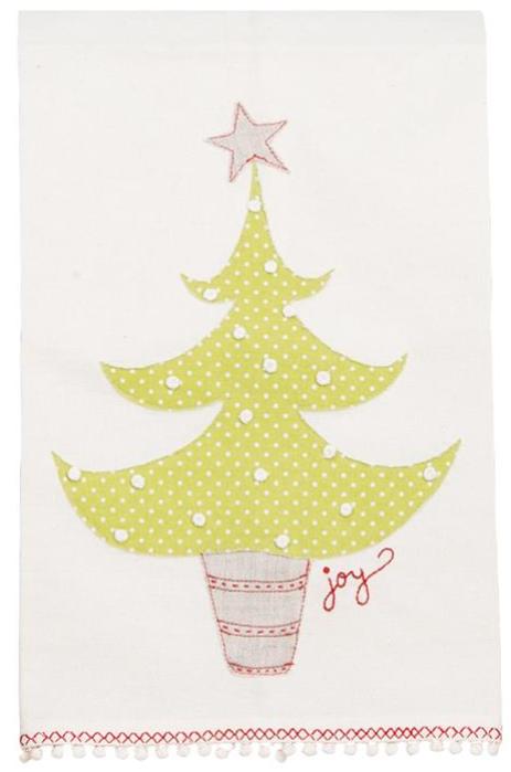 Christmas Tree Joy Dishtowel