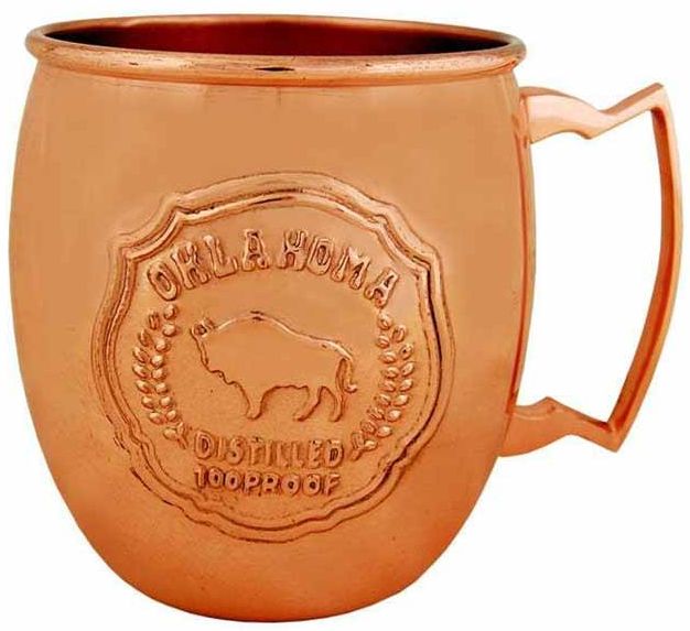 Oklahoma Copper Mule Mug