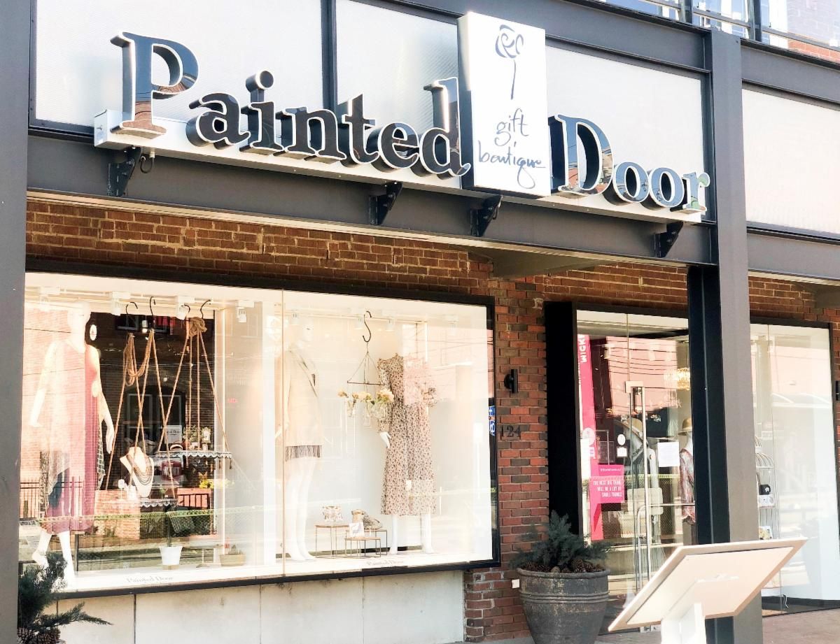 Painted Door building