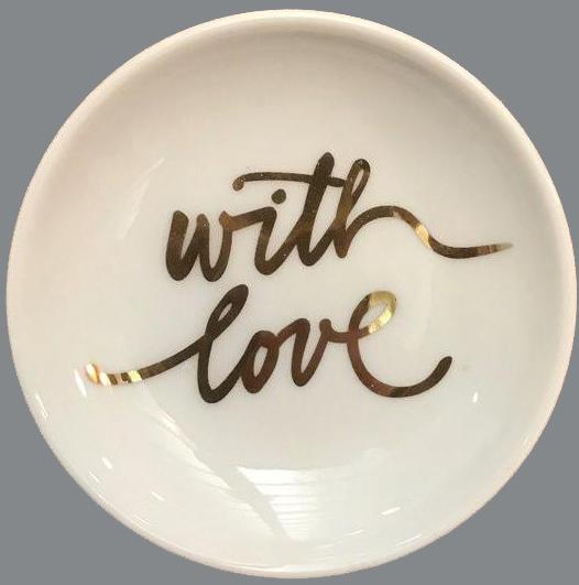 With Love Trinket Dish