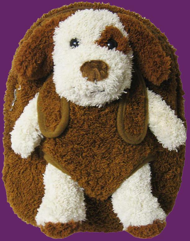 Brown Puppy Backpack