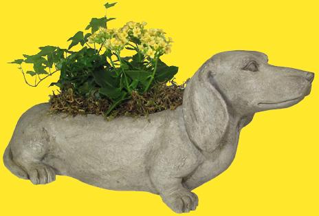 Dachshund Planter