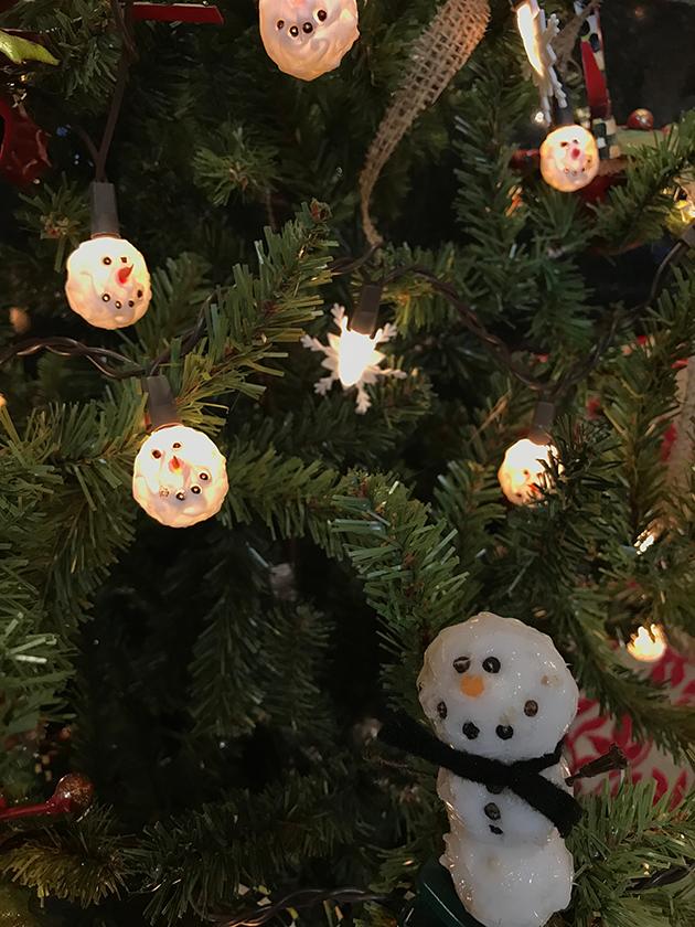 Snowman _ Snowflake Lights