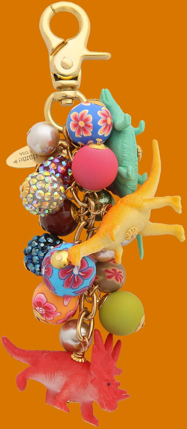 Dinosaur Purse Charm