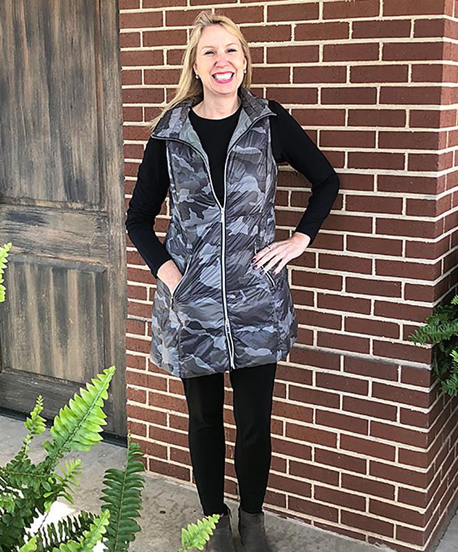 Camo Nylon Vest