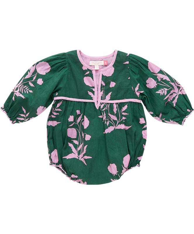 Baby Girl's Jade Hunter Botanical Bubble