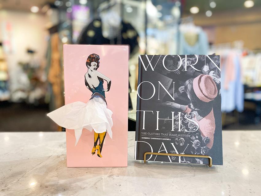 Pink Tissue Up Girl & Worn On This Day Book