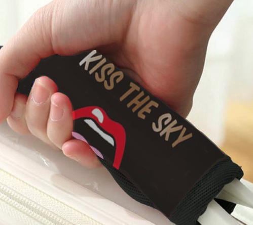 Kiss the Sky Luggage Handle Wrap