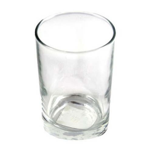 Clear Glass Votive Cup