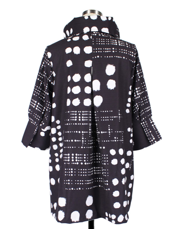 Dalmation Dots Swing Jacket